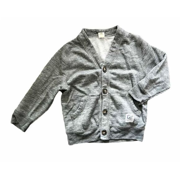Boys Gap Button Down Cardigan Sweater - Sz 4T - Picture 1 of 2